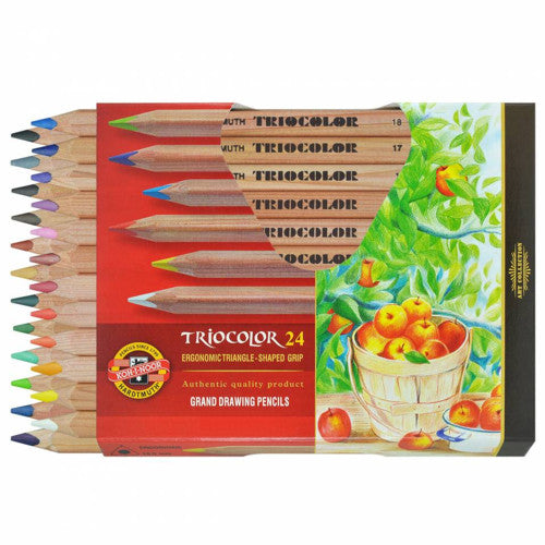 Lápis de Cor Triocolor 24 Cores